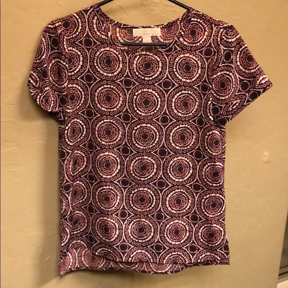 Michael Kors Short-Sleeved Blouse